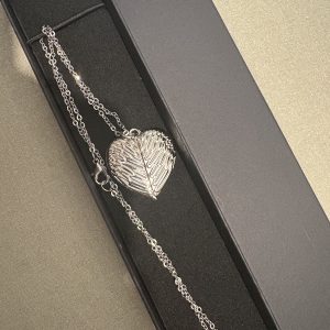 Heart shape Angel wings locket