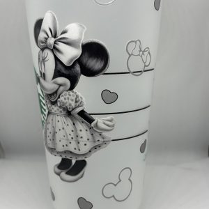 Mouse couple inspired 24oz starbies cold cup