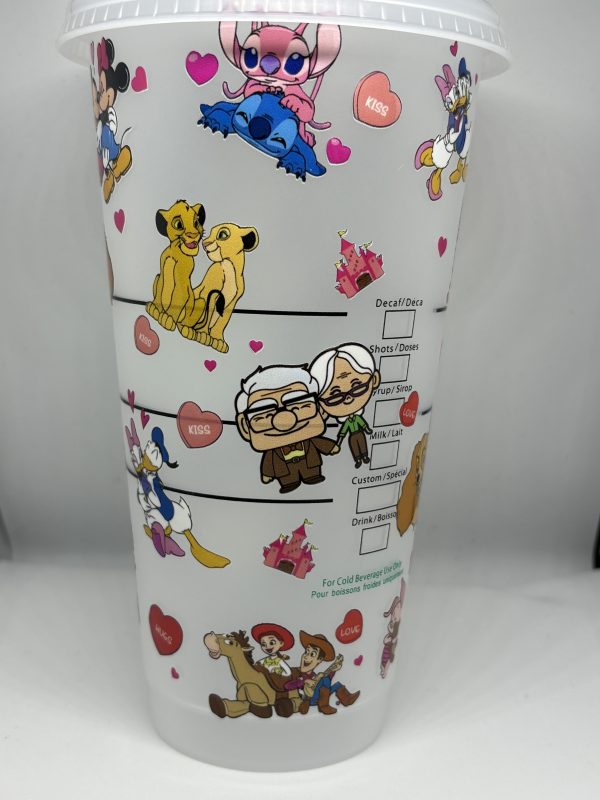 Character inspired 24oz starbies cold cup - Image 3