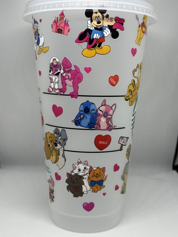 Character inspired 24oz starbies cold cup - Image 2
