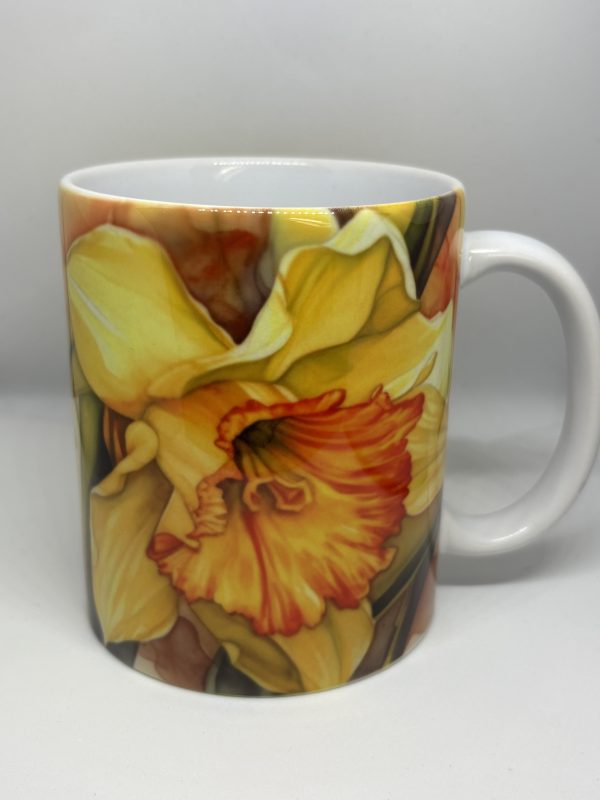 Imperfect Daffodil mug