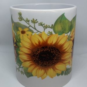 Sunflowers mug