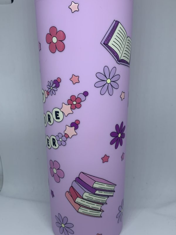 Just one more chapter ….Acrylic tumbler - Image 4