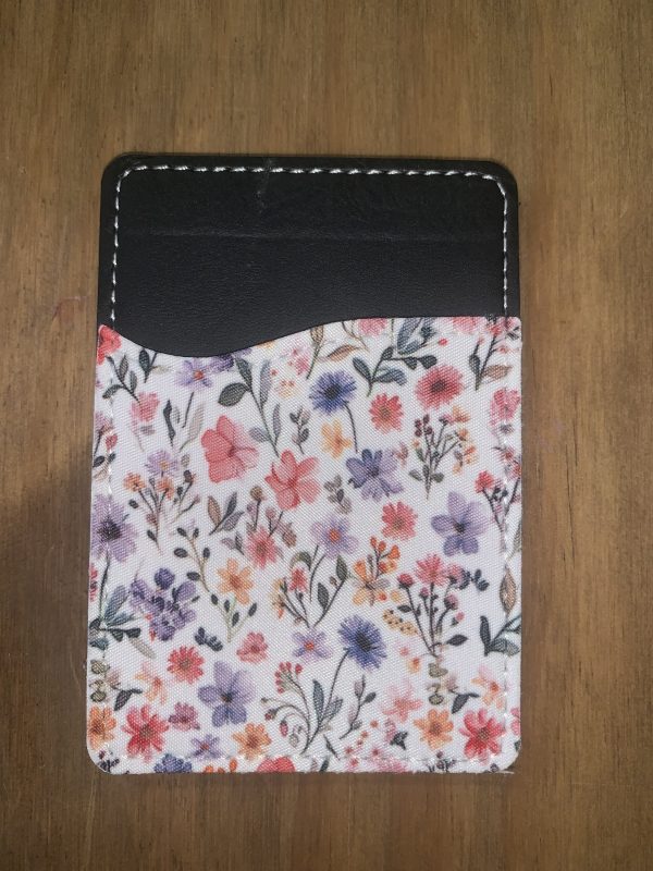 Patterned Stick on card holders