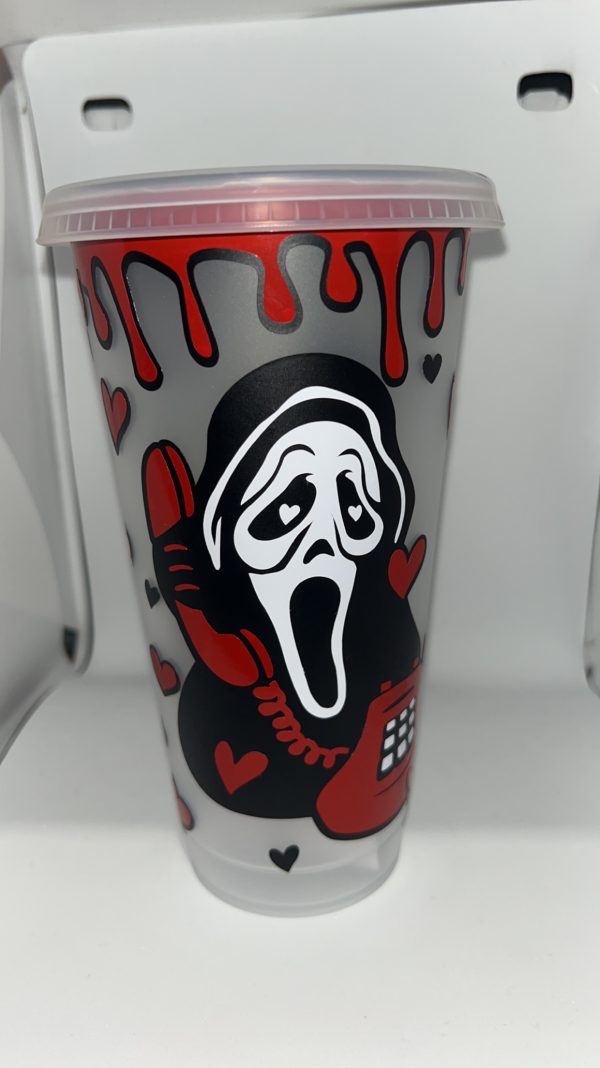Ghost face 24oz cold cup - Image 7