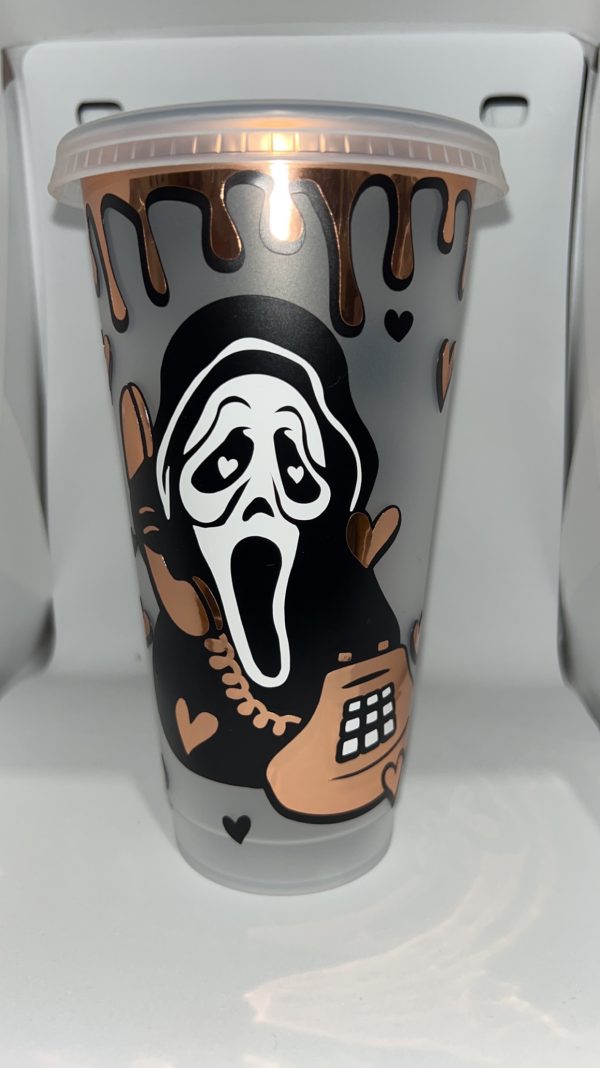 Ghost face 24oz cold cup - Image 12