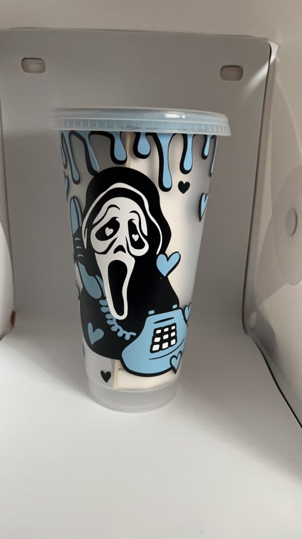 Ghost face 24oz cold cup - Image 3