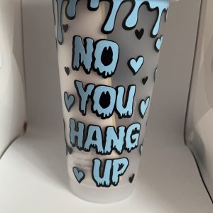 Ghost face 24oz cold cup