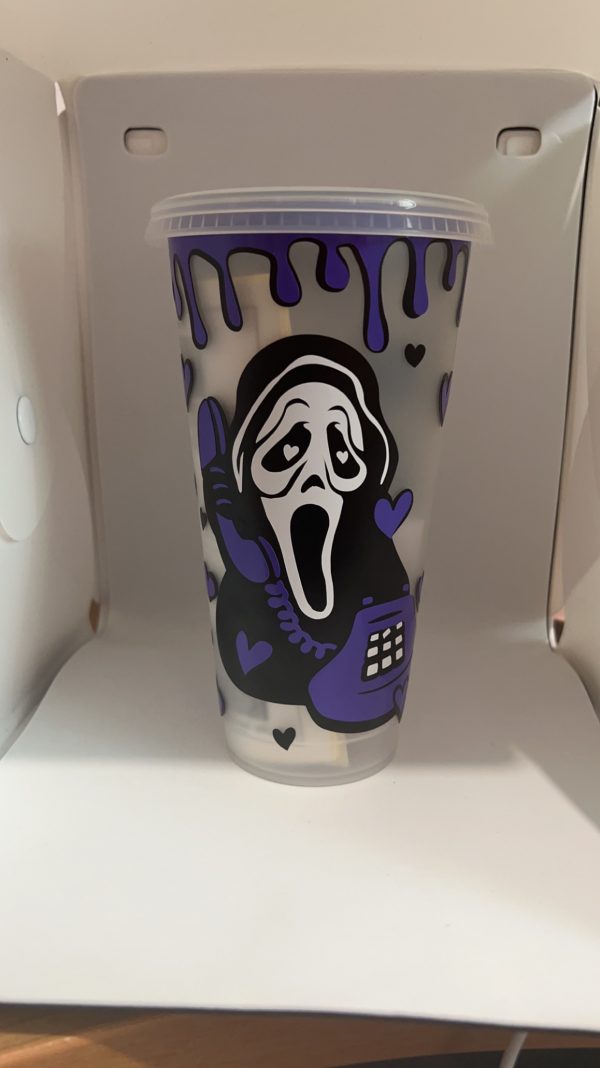 Ghost face 24oz cold cup - Image 8