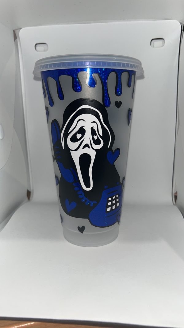 Ghost face 24oz cold cup - Image 16