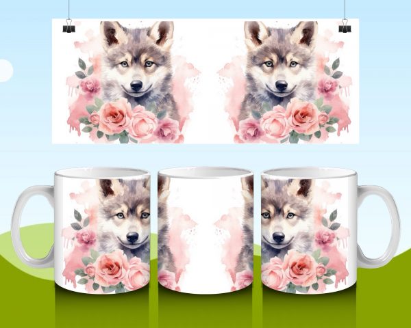 Wolf mug