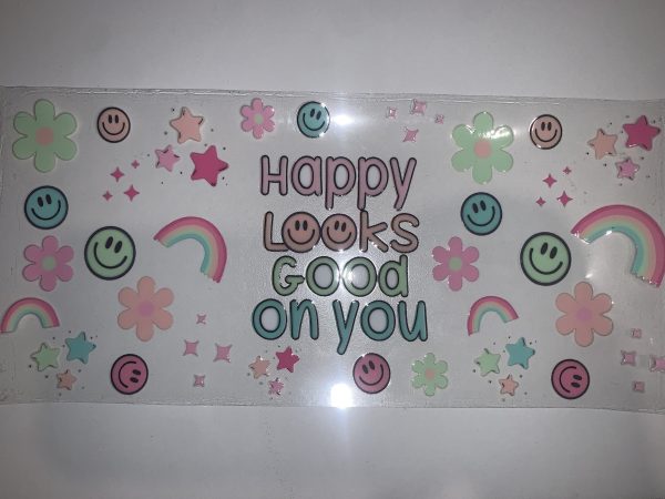 happy looks good on you design