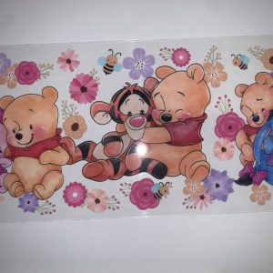 Yellow bear & friends design