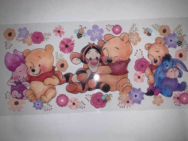 Yellow bear & friends design