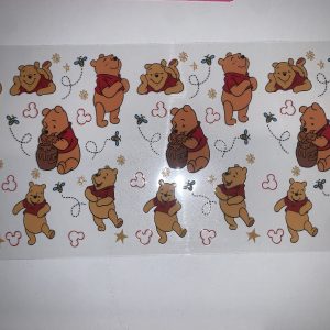Honey loving bear design
