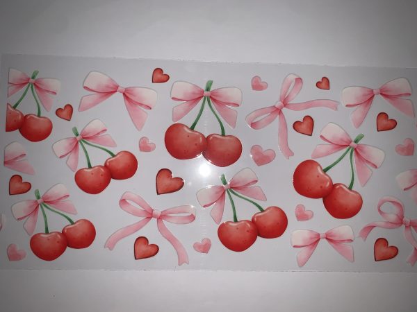 Bows & cherry design