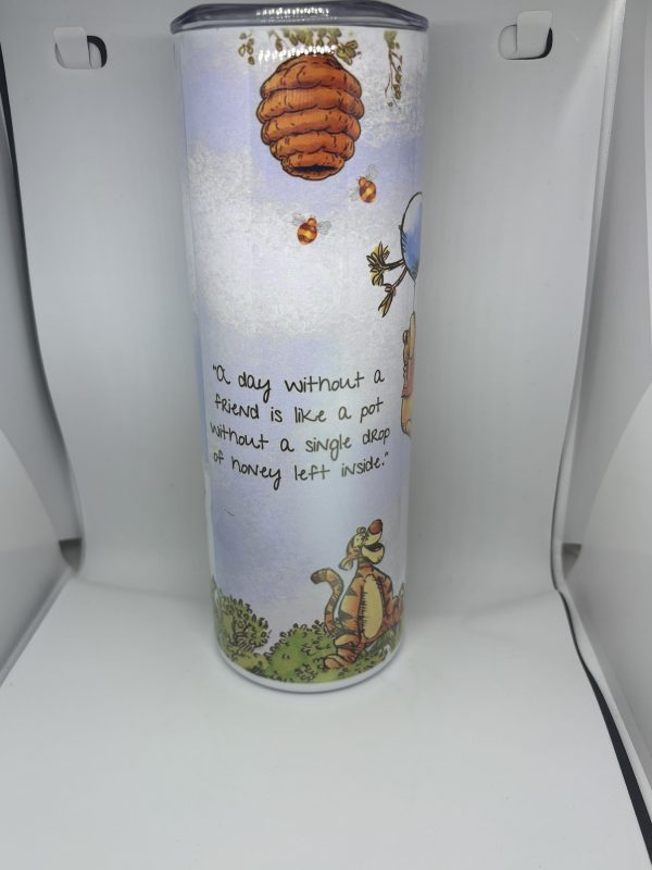 Winnie and friends 20oz tumbler - Image 3
