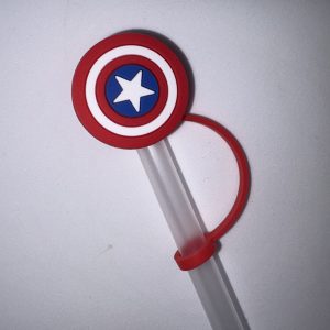 Shield straw topper
