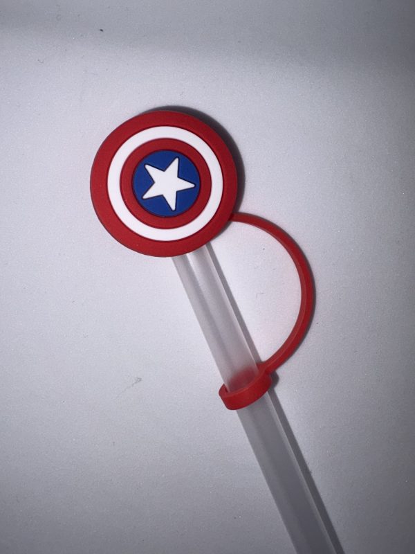 Shield straw topper