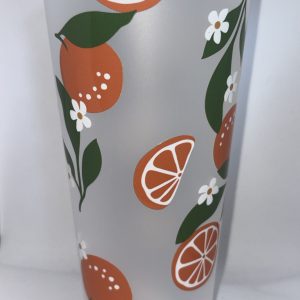 Orange cold cup
