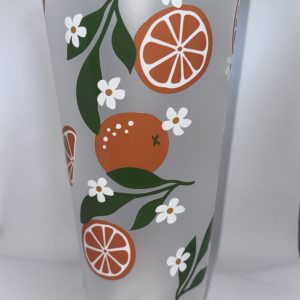 Orange cold cup