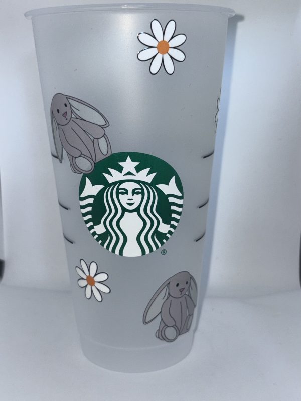 Jelly cat bunny cold cup