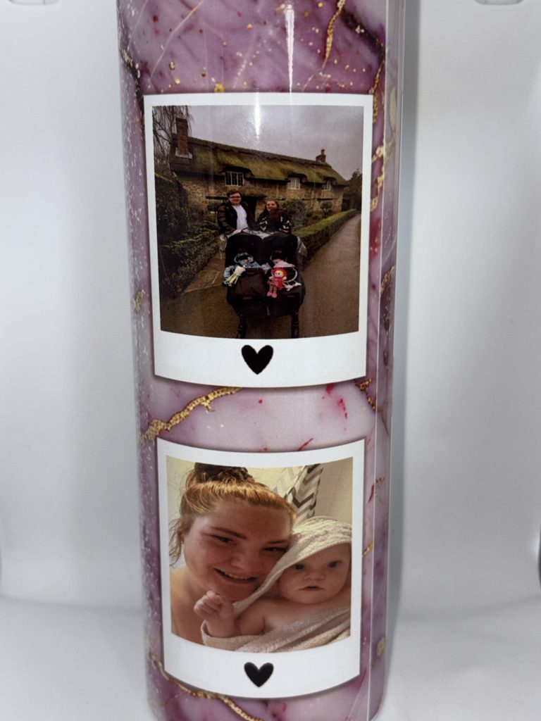 Personalised photo tumblers