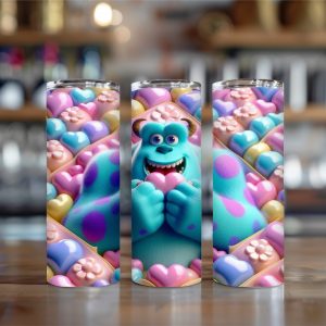 3D sulley 20oz insulated tumbler