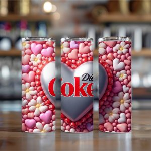 3D Diet Coke 20oz insulated tumbler