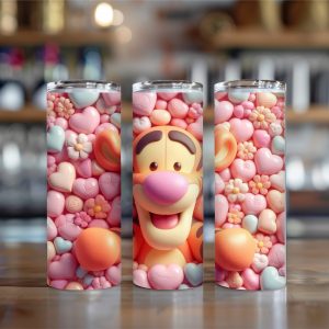 3D tigger 20oz insulated tumbler