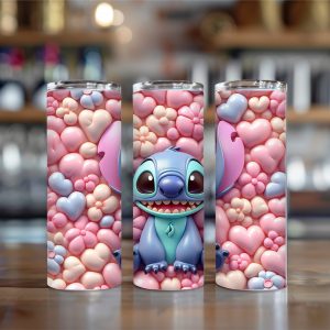 3D stitch 20oz insulated tumbler