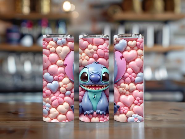 3D stitch 20oz insulated tumbler