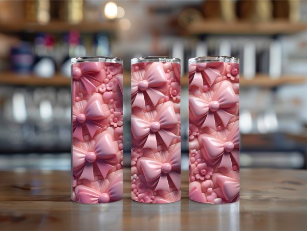 3D Bowe 20oz insulated tumbler