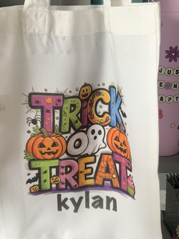 Trick or treat tote bag - Image 4