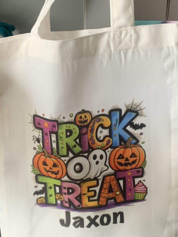 Trick or treat tote bag - Image 3