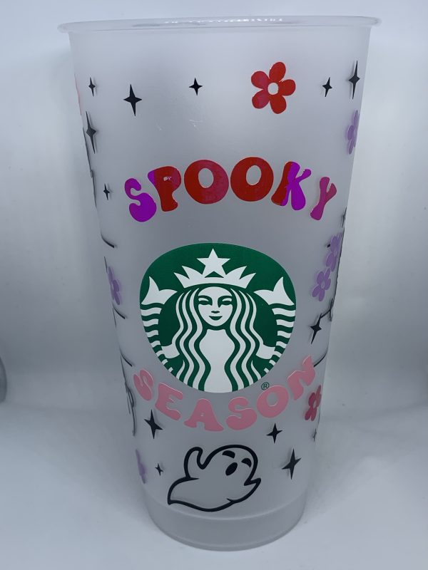 Spooky season Starbucks cup