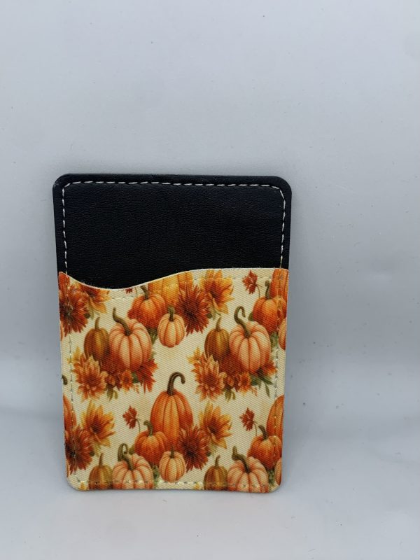 Autumnal/halloween phone card wallets