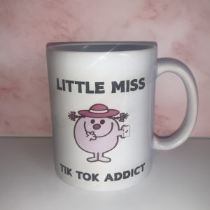 Little miss TikTok addict mug