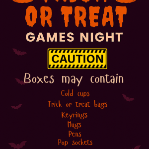 Trick or treat box