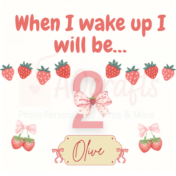When I wake up …birthday pjs - Image 4