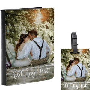 Passport cover & luggage tag set