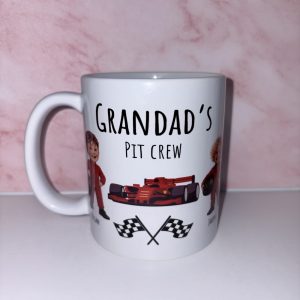 ‘Pit crew’  mug